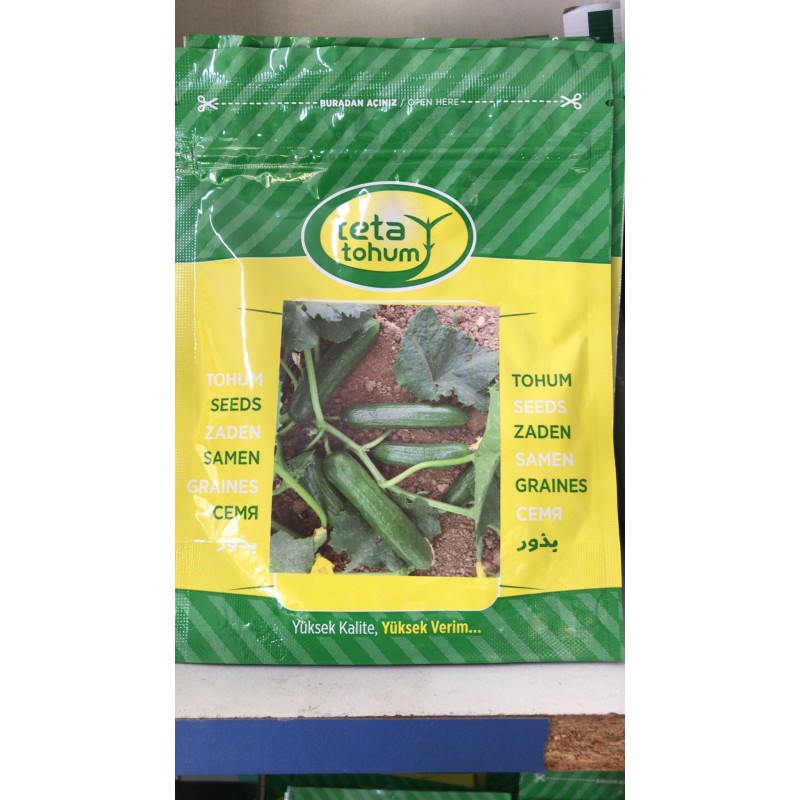 Teta Tohum C-312 F1 Beith Alfa Tipi Oturak Hıyar Tohumu 1000 Adet