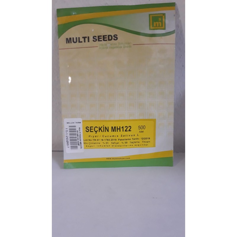 Multi Tohum Seçkin F1 Sera HıyarıTohumu 500 Adet 