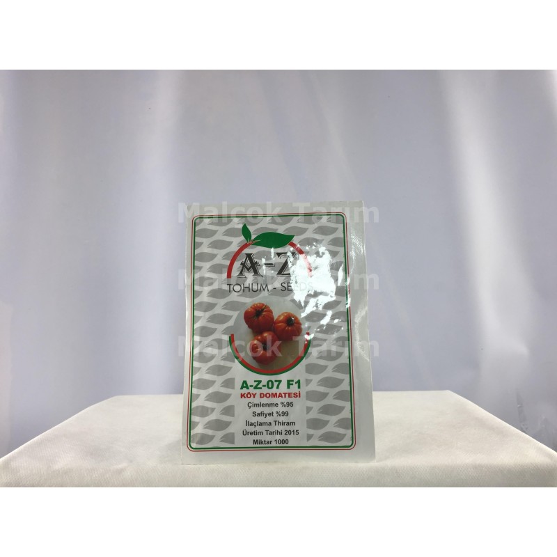 A-Z Tohum 07 F1 Köy Domatesi Hibrit Sofralık Domates Tohumu 1000 Adet