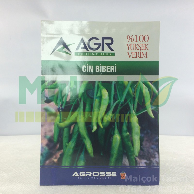 Agr Çok Acı Cin Biber Tohumu 10 Gr