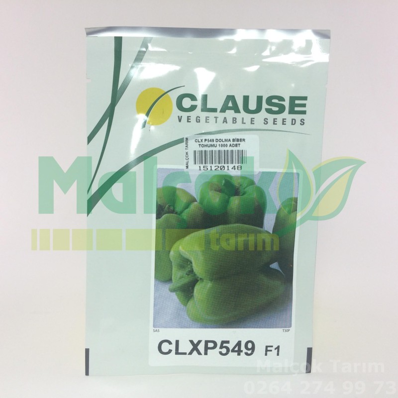 Clause Clxp549 F1 Hibrit Dolma Biber Tohumu 1000 Adet
