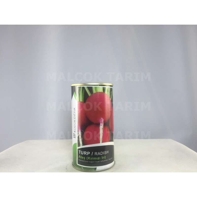Küçük Çiftlik Ateş (Kırmızı İri) Turp Tohumu 100 Gr