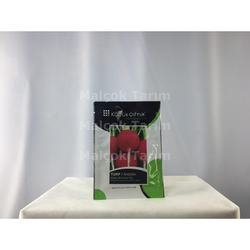 Küçük Çiftlik Ateş (Kırmızı İri) Turp Tohumu 10 GR