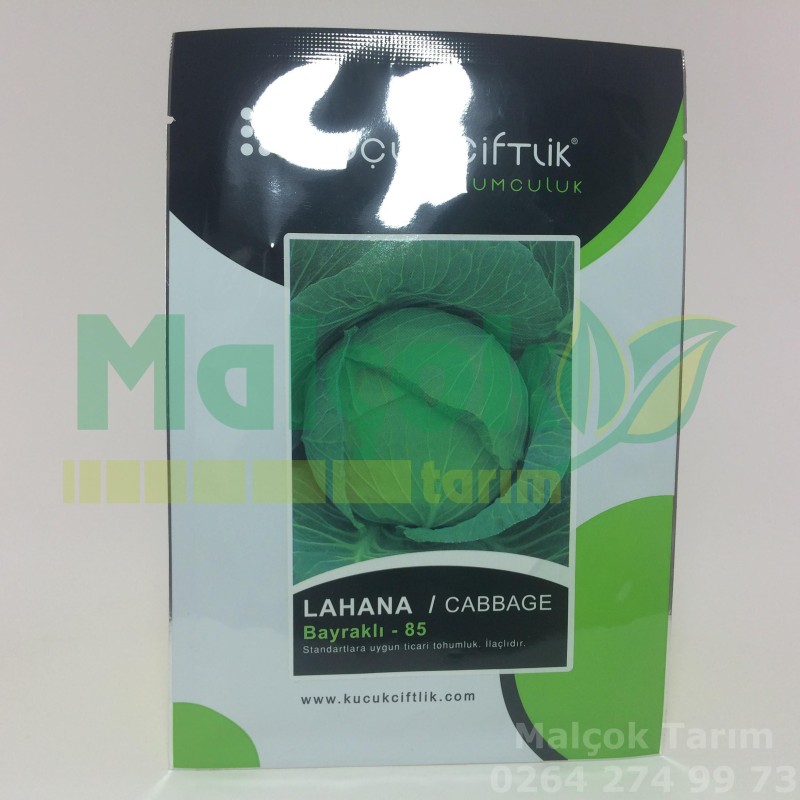 Küçük Çiftlik Bayraklı Beyaz Lahana Tohumu 10 Gr