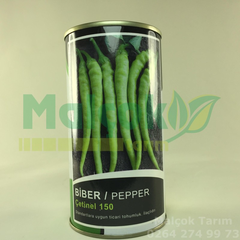 Küçük Çiftlik Çetinel 150 Tatlı Sivri Biber Tohumu 100 Gr