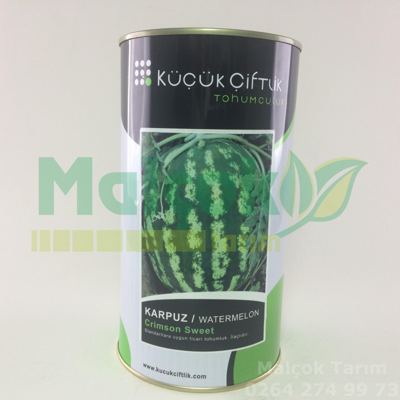 Küçük Çiftlik Crimson Sweet Karpuz Tohumu 500 Gr