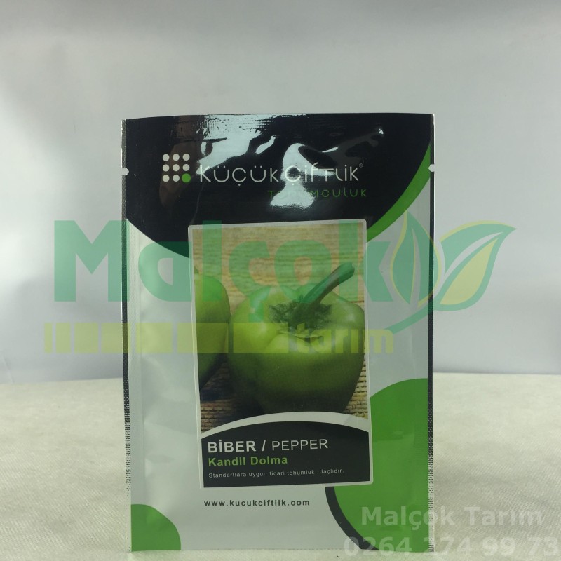 Küçük Çiftlik Kandil Dolma Biber Tohumu 10 Gr