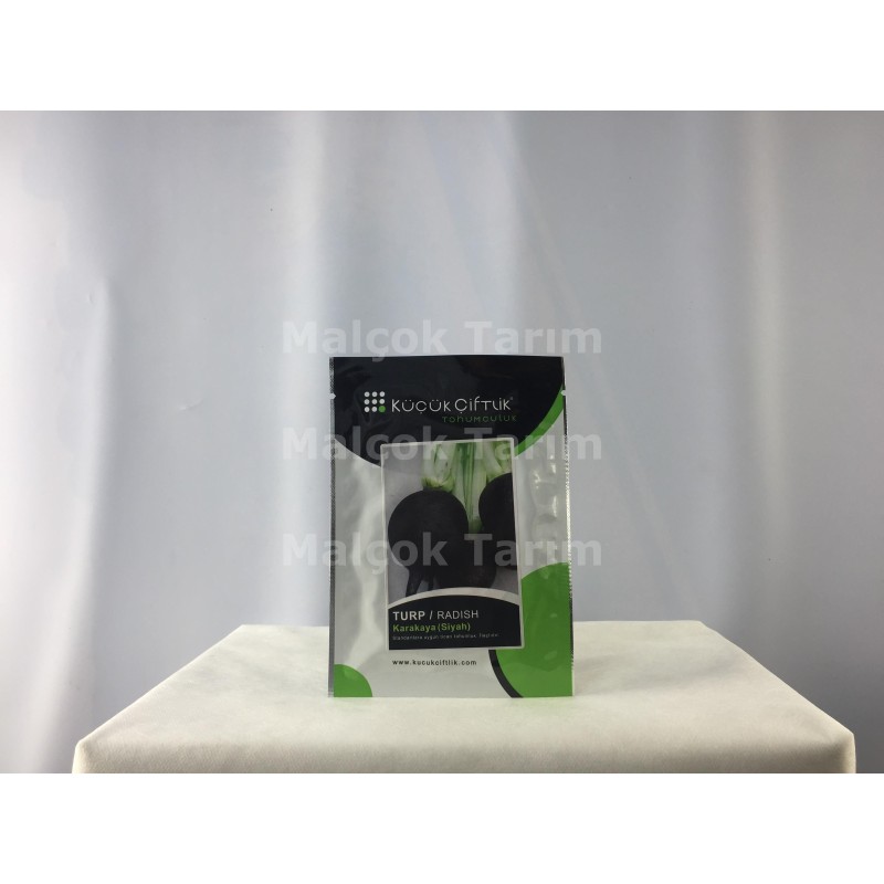 Küçük Çiftlik Karakaya ( Siyah ) Turp Tohumu 10 Gr