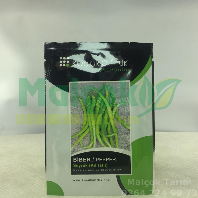 Küçük Çiftlik Seyrek Kıl Tatlı Biber Tohumu 10 Gr