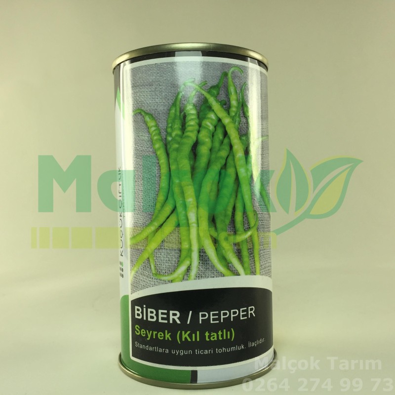 Küçük Çiftlik Seyrek Kıl Tatlı Biber Tohumu 100 Gr