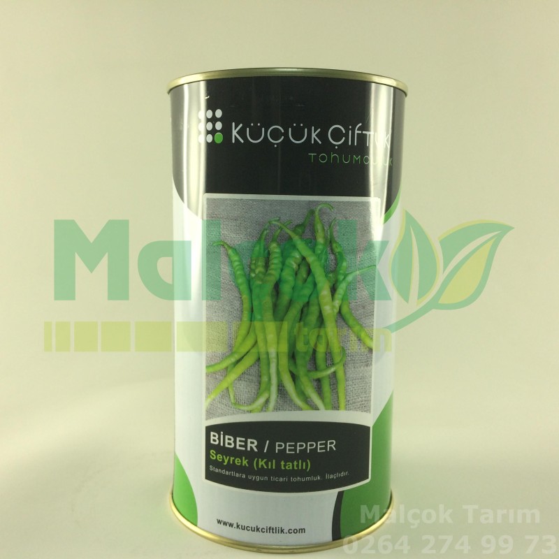 Küçük Çiftlik Seyrek Kıl Tatlı Biber Tohumu 500 Gr
