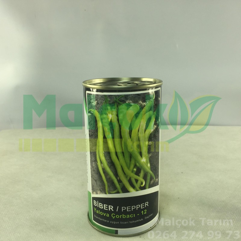 Küçük Çiftlik Yalova Çorbacı - 12 Sivri Biber Tohumu 100 Gr