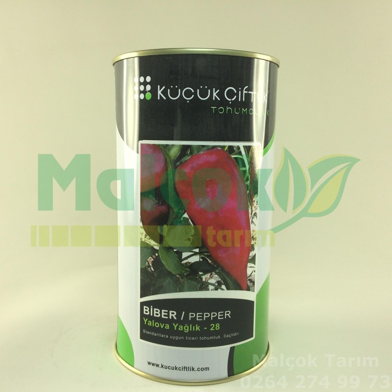 Küçük Çiftlik Yalova Yağlık 28 Salçalık Biber Tohumu 500 Gr