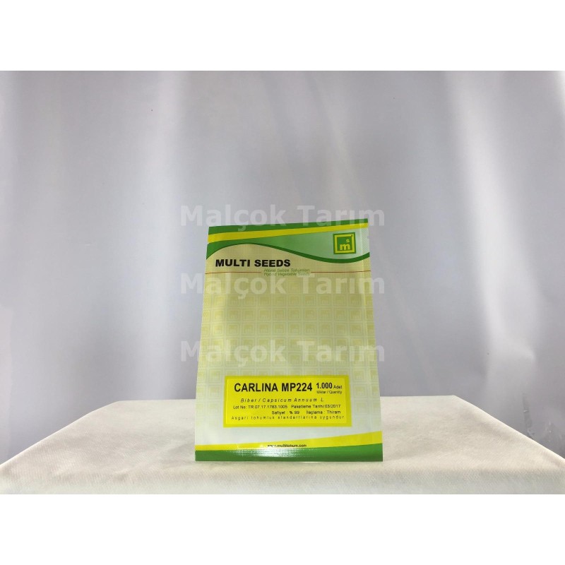 Multi Seeds Carlina MP224 F1 Hibrit Çarliston Biber Tohumu 1000 Adet