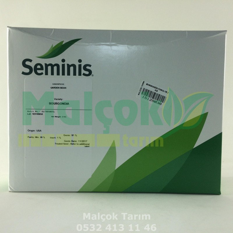 Seminis Bourgondia Oturak Taze Fasülye Tohumu 10 Kg