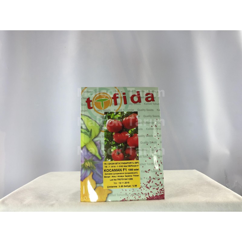 Tofida Kocaman F1 Hibrik Beef Sırık Domates Tohumu 1000 Adet