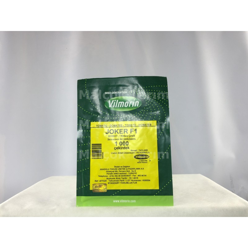 Vilmorin Joker F1 Hibrit Sofralık Oturak Domates Tohumu 1000 Adet