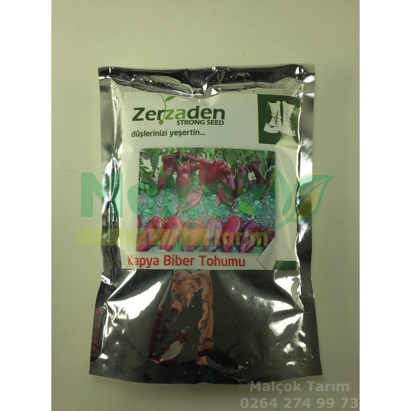 Zerzaden Postal Kapya Biber Tohumu 500 Gr